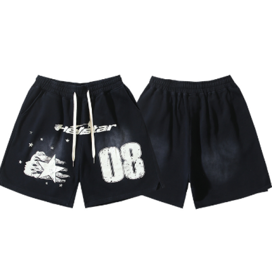 Hellstar Distressed Casual Shorts